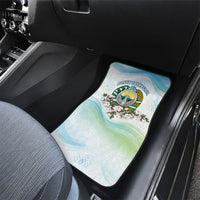 Uzbekistan Independence Day Car Mats Honor The Legacy Flying Eagle Plants National Emblem