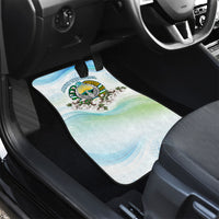 Uzbekistan Independence Day Car Mats Honor The Legacy Flying Eagle Plants National Emblem