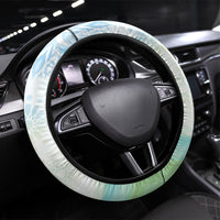 Uzbekistan Independence Day Steering Wheel Cover Honor The Legacy Flying Eagle Plants National Emblem