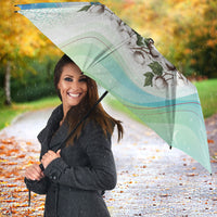 Uzbekistan Independence Day Umbrella Honor The Legacy Flying Eagle Plants National Emblem
