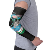 Uzbekistan Independence Day Arm Sleeves Freedom Snow Leopard Minaret Architecture Flag