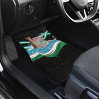 Uzbekistan Independence Day Car Mats Freedom Snow Leopard Minaret Architecture Flag