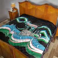 Uzbekistan Independence Day Quilt Freedom Snow Leopard Minaret Architecture Flag