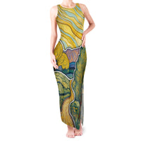 Vincent Van Gogh Skull Tank Maxi Dress - Wonder Print Shop
