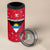 Antigua and Barbuda Christmas 4 in 1 Can Cooler Tumbler with Santa Pineapple Palm Tree Parrot and Gift Design - Wonder Print Shop