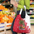 Antigua and Barbuda Christmas Grocery Bag with Santa Pineapple Palm Tree Parrot and Gift Design - Wonder Print Shop