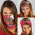 Antigua and Barbuda Christmas Neck Gaiter with Santa Pineapple Palm Tree Parrot and Gift Design - Wonder Print Shop