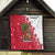 Antigua and Barbuda Christmas Quilt with Santa Pineapple Palm Tree Parrot and Gift Design - Wonder Print Shop