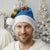 Antigua and Barbuda Christmas Santa Hat with Santa Sailboat Island Flag and Tropical Gift Design - Wonder Print Shop