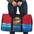 Antigua and Barbuda Christmas Travel Bag with Santa Sailboat Island Flag and Tropical Gift Design - Wonder Print Shop