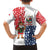 Panama Christmas Family Matching Tank Maxi Dress and Hawaiian Shirt with Tropical Santa National Coat of Arms and Festive Pattern Design - Wonder Print Shop