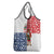 Panama Christmas Grocery Bag with Tropical Santa National Coat of Arms and Festive Pattern Design - Wonder Print Shop