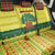 Senegal Christmas Back Car Seat Cover with Yellow-Green-Red Design, Baobab Tree, and National Coat of Arms Motif - Wonder Print Shop