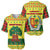 Senegal Christmas Baseball Jersey with Yellow-Green-Red Design, Baobab Tree, and National Coat of Arms Motif - Wonder Print Shop