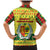 Senegal Christmas Family Matching Mermaid Dress and Hawaiian Shirt with Yellow-Green-Red Design, Baobab Tree, and National Coat of Arms Motif - Wonder Print Shop