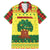 Senegal Christmas Family Matching Mermaid Dress and Hawaiian Shirt with Yellow-Green-Red Design, Baobab Tree, and National Coat of Arms Motif - Wonder Print Shop