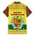 Senegal Christmas Family Matching Mermaid Dress and Hawaiian Shirt with Yellow-Green-Red Design, Baobab Tree, and National Coat of Arms Motif - Wonder Print Shop