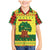 Senegal Christmas Family Matching Mermaid Dress and Hawaiian Shirt with Yellow-Green-Red Design, Baobab Tree, and National Coat of Arms Motif - Wonder Print Shop