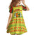 Senegal Christmas Family Matching Off Shoulder Short Dress and Hawaiian Shirt with Yellow-Green-Red Design, Baobab Tree, and National Coat of Arms Motif - Wonder Print Shop