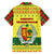 Senegal Christmas Family Matching Summer Maxi Dress and Hawaiian Shirt with Yellow-Green-Red Design, Baobab Tree, and National Coat of Arms Motif - Wonder Print Shop