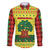 Senegal Christmas Family Matching Summer Maxi Dress and Hawaiian Shirt with Yellow-Green-Red Design, Baobab Tree, and National Coat of Arms Motif - Wonder Print Shop