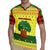Senegal Christmas Rugby Jersey with Yellow-Green-Red Design, Baobab Tree, and National Coat of Arms Motif - Wonder Print Shop