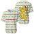 Senegal Christmas Baseball Jersey with White-Green-Yellow Design, Golden Lion, and Festive Stars Motif - Wonder Print Shop