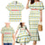 Senegal Christmas Family Matching Mermaid Dress and Hawaiian Shirt with White-Green-Yellow Design, Golden Lion, and Festive Stars Motif - Wonder Print Shop