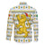 Senegal Christmas Family Matching Short Sleeve Bodycon Dress and Hawaiian Shirt with White-Green-Yellow Design, Golden Lion, and Festive Stars Motif - Wonder Print Shop
