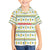 Senegal Christmas Family Matching Short Sleeve Bodycon Dress and Hawaiian Shirt with White-Green-Yellow Design, Golden Lion, and Festive Stars Motif - Wonder Print Shop