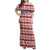 Czech Republic Christmas Family Matching Off Shoulder Maxi Dress and Hawaiian Shirt with Red-White Checkered Design, Double-Tailed Lion, and Festive Motif - Wonder Print Shop