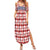 Czech Republic Christmas Family Matching Summer Maxi Dress and Hawaiian Shirt with Red-White Checkered Design, Double-Tailed Lion, and Festive Motif - Wonder Print Shop