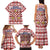 Czech Republic Christmas Family Matching Tank Maxi Dress and Hawaiian Shirt with Red-White Checkered Design, Double-Tailed Lion, and Festive Motif - Wonder Print Shop