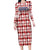 Czech Republic Christmas Long Sleeve Bodycon Dress with Red-White Checkered Design, Double-Tailed Lion, and Festive Motif - Wonder Print Shop