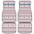 Czech Republic Christmas Car Mats with Folk Embroidery Design, National Coat of Arms, and Festive Motif - Wonder Print Shop