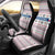 Czech Republic Christmas Car Seat Cover with Folk Embroidery Design, National Coat of Arms, and Festive Motif - Wonder Print Shop