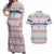 Czech Republic Christmas Couples Matching Off Shoulder Maxi Dress and Hawaiian Shirt with Folk Embroidery Design, National Coat of Arms, and Festive Motif - Wonder Print Shop
