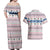 Czech Republic Christmas Couples Matching Off Shoulder Maxi Dress and Hawaiian Shirt with Folk Embroidery Design, National Coat of Arms, and Festive Motif - Wonder Print Shop