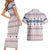 Czech Republic Christmas Couples Matching Short Sleeve Bodycon Dress and Hawaiian Shirt with Folk Embroidery Design, National Coat of Arms, and Festive Motif - Wonder Print Shop