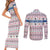 Czech Republic Christmas Couples Matching Short Sleeve Bodycon Dress and Long Sleeve Button Shirt with Folk Embroidery Design, National Coat of Arms, and Festive Motif - Wonder Print Shop