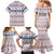 Czech Republic Christmas Family Matching Mermaid Dress and Hawaiian Shirt with Folk Embroidery Design, National Coat of Arms, and Festive Motif - Wonder Print Shop