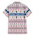 Czech Republic Christmas Family Matching Mermaid Dress and Hawaiian Shirt with Folk Embroidery Design, National Coat of Arms, and Festive Motif - Wonder Print Shop