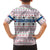 Czech Republic Christmas Family Matching Off The Shoulder Long Sleeve Dress and Hawaiian Shirt with Folk Embroidery Design, National Coat of Arms, and Festive Motif - Wonder Print Shop