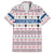 Czech Republic Christmas Family Matching Off The Shoulder Long Sleeve Dress and Hawaiian Shirt with Folk Embroidery Design, National Coat of Arms, and Festive Motif - Wonder Print Shop