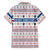 Czech Republic Christmas Family Matching Off The Shoulder Long Sleeve Dress and Hawaiian Shirt with Folk Embroidery Design, National Coat of Arms, and Festive Motif - Wonder Print Shop