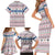 Czech Republic Christmas Family Matching Short Sleeve Bodycon Dress and Hawaiian Shirt with Folk Embroidery Design, National Coat of Arms, and Festive Motif - Wonder Print Shop