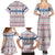 Czech Republic Christmas Family Matching Summer Maxi Dress and Hawaiian Shirt with Folk Embroidery Design, National Coat of Arms, and Festive Motif - Wonder Print Shop