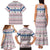 Czech Republic Christmas Family Matching Tank Maxi Dress and Hawaiian Shirt with Folk Embroidery Design, National Coat of Arms, and Festive Motif - Wonder Print Shop