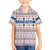 Czech Republic Christmas Kid Hawaiian Shirt with Folk Embroidery Design, National Coat of Arms, and Festive Motif - Wonder Print Shop