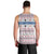 Czech Republic Christmas Men Tank Top with Folk Embroidery Design, National Coat of Arms, and Festive Motif - Wonder Print Shop